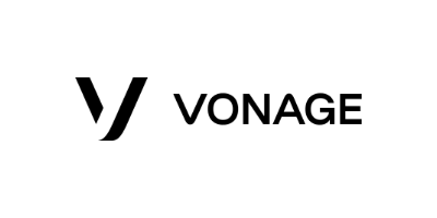 Vonage logo — authorized TRICOM reseller